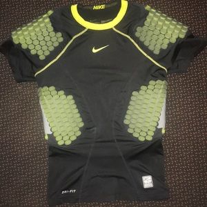 Nike pro combat Medium football padded shirt